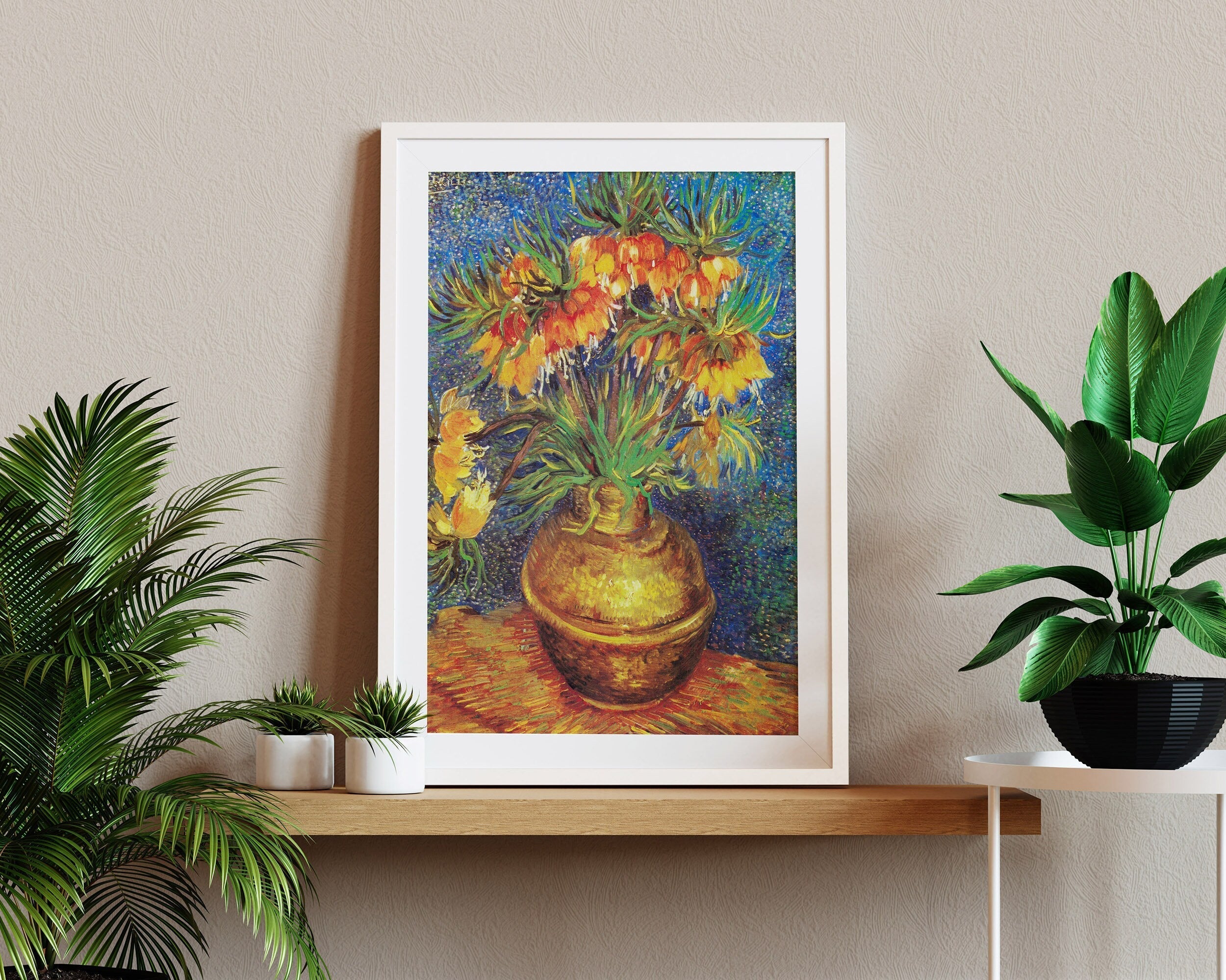 Sommerfugle i en kobbervase