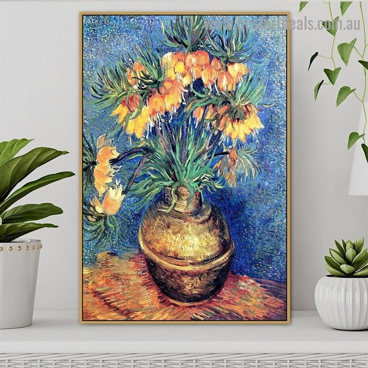 Sommerfugle i en kobbervase