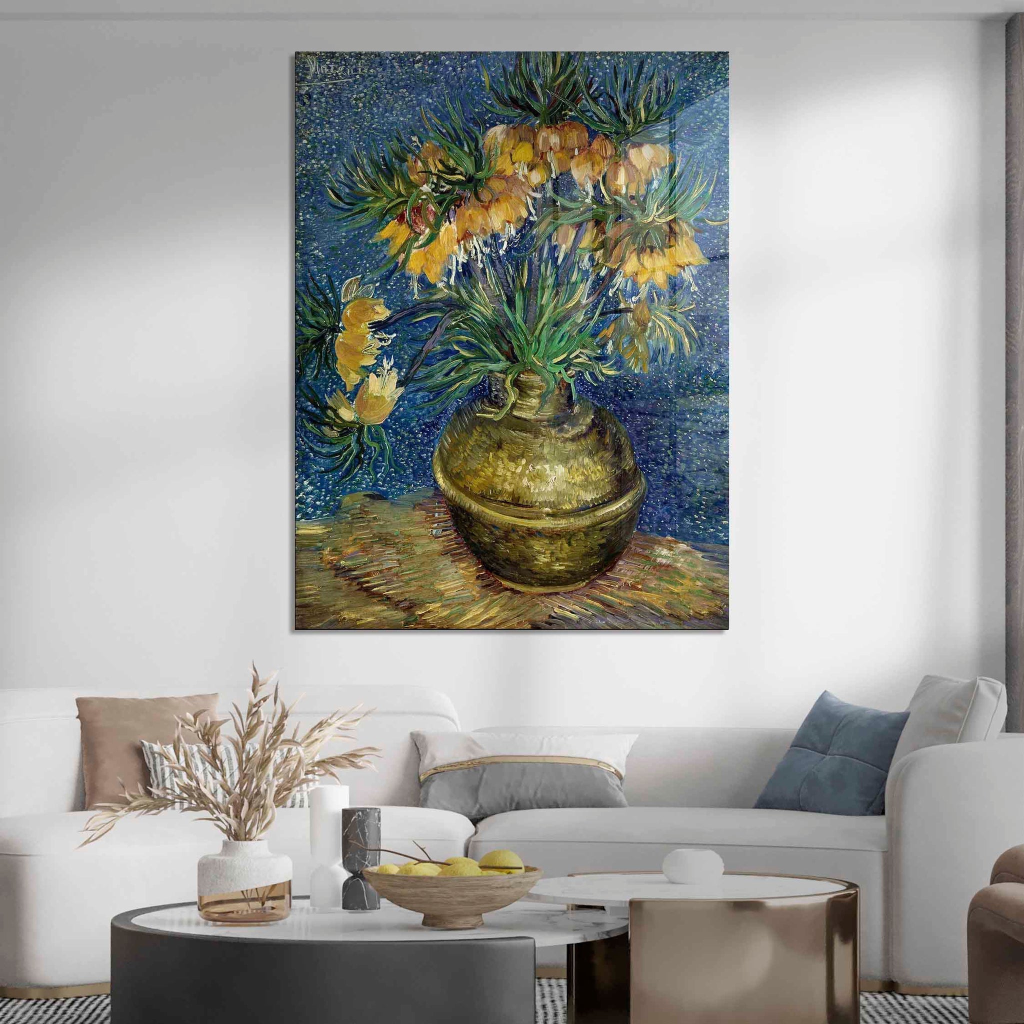 Sommerfugle i en kobbervase