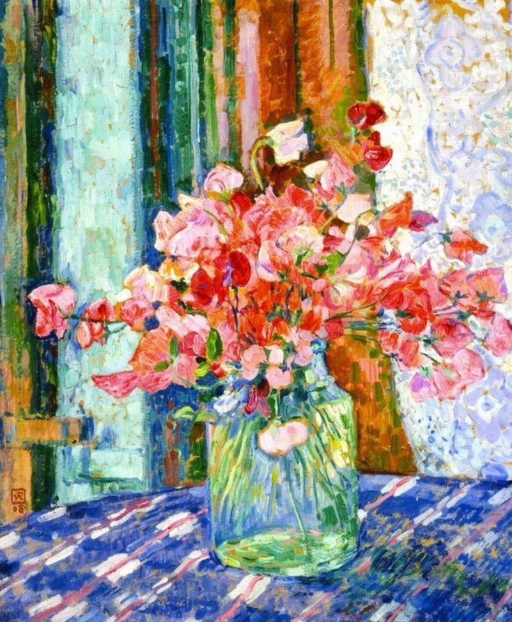 pintura Guisantes Dulces - Theo Van Rysselberghe