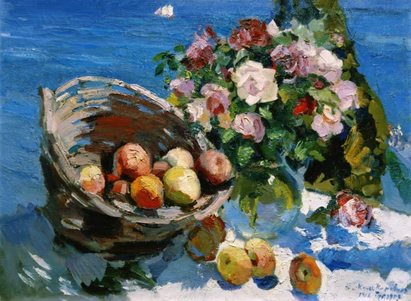 pintura Gurzuf - Konstantin Korovin