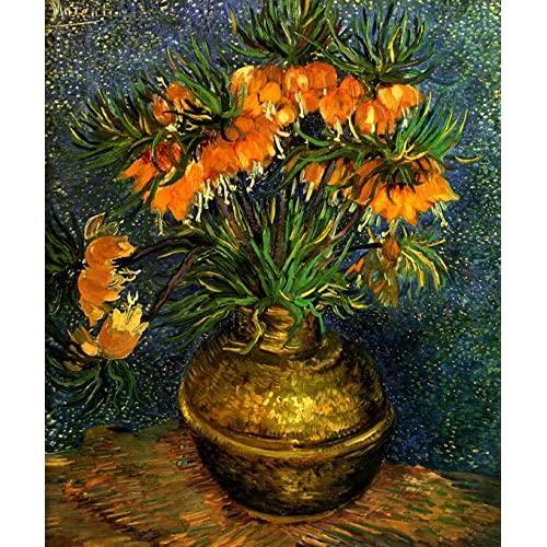 pintura Imperiales De La Corona En Un Jarrón De Cobre - Vincent Van Gogh