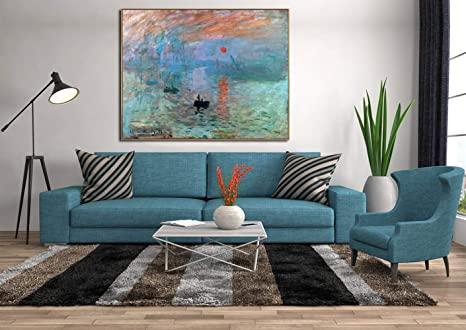 pintura Impresión Del Sol Naciente - Claude Monet