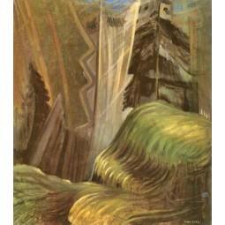 pintura Interior Del Bosque En Ejes De Luz - Emily Carr
