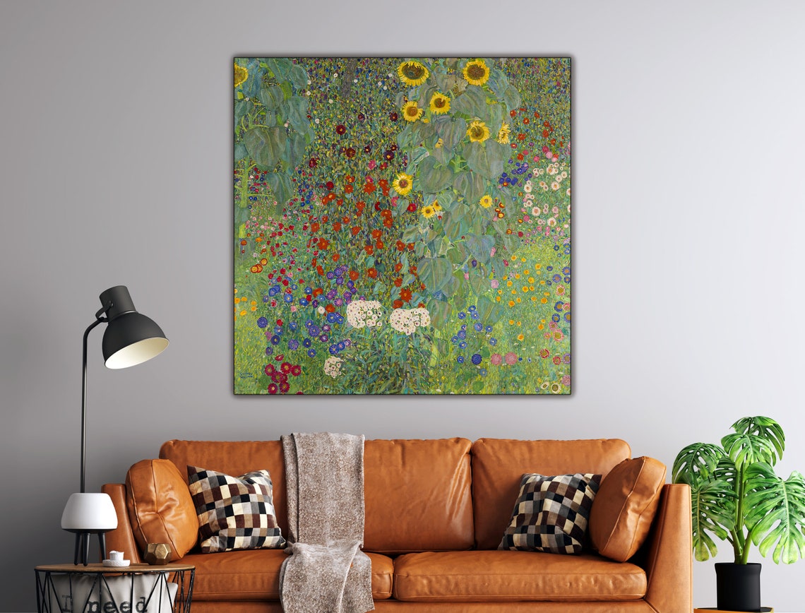 Jardim da Fazenda com Girassóis