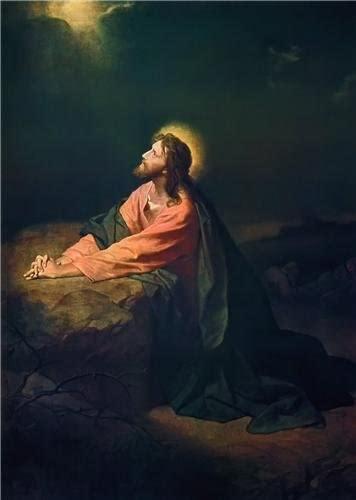 pintura Jesus rezando en Getsemaní - Kuadros