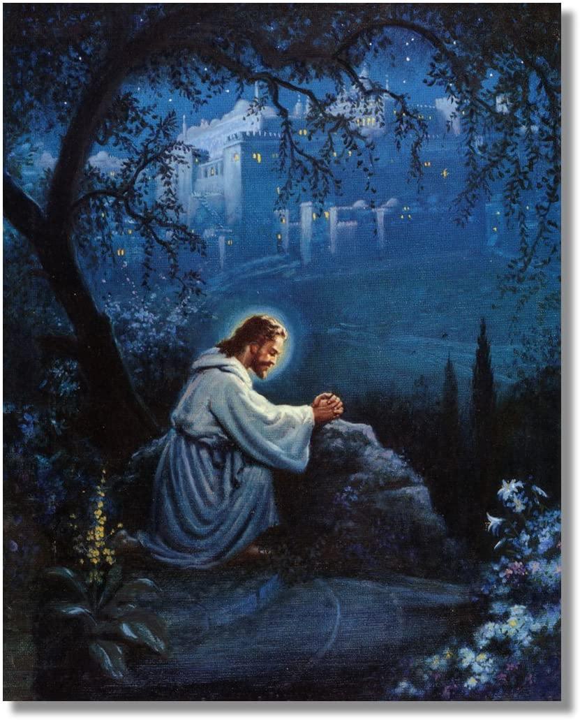 pintura Jesus rezando en Getsemaní - Kuadros