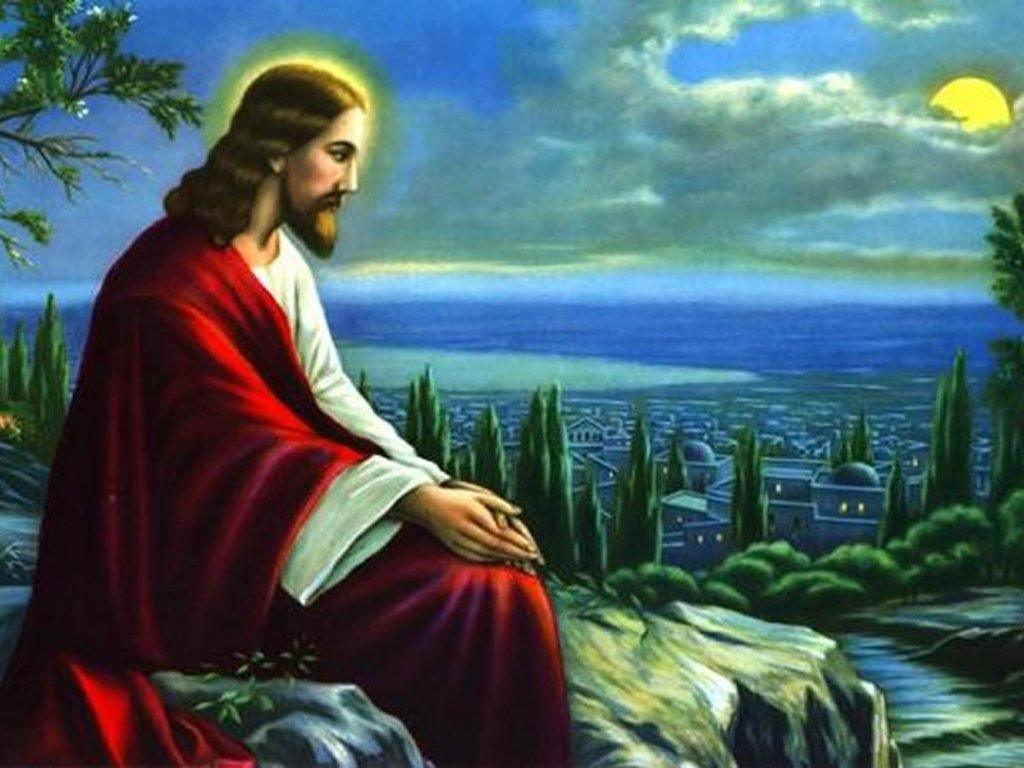 pintura Jesus rezando en Getsemaní - Kuadros