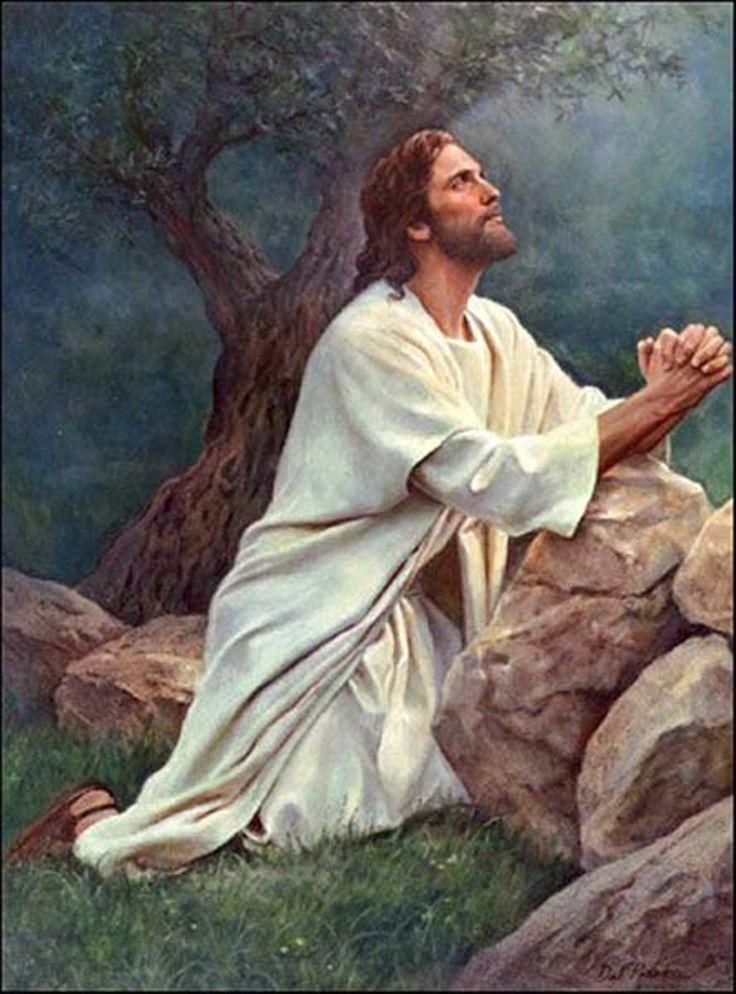 pintura Jesus rezando en Getsemaní - Kuadros