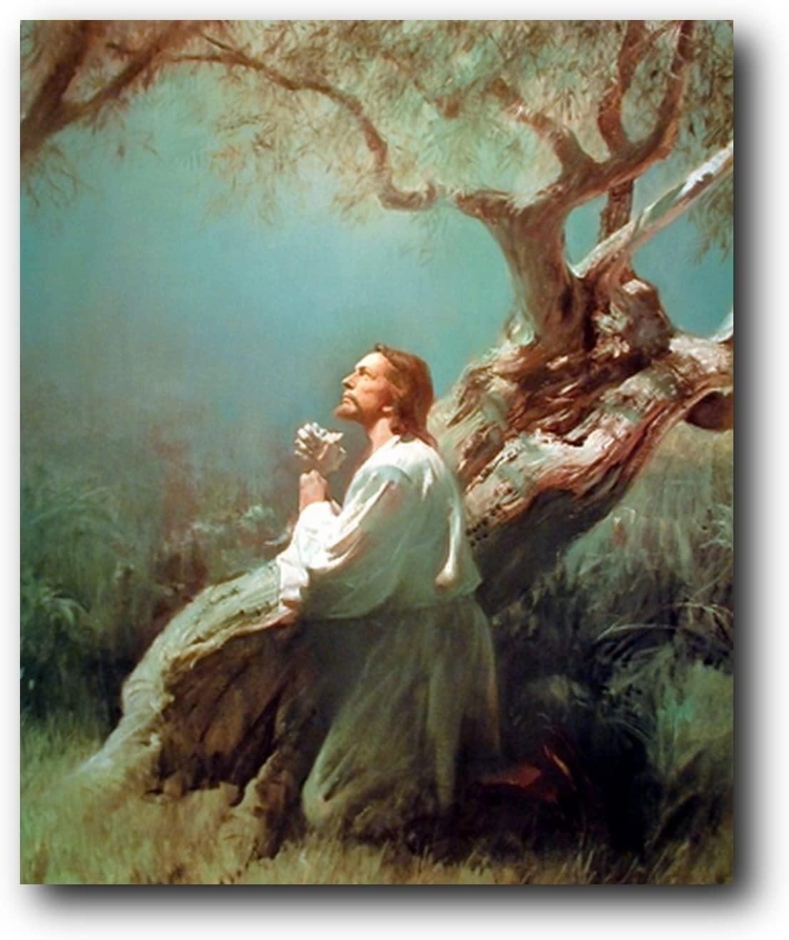 pintura Jesus rezando en Getsemaní - Kuadros