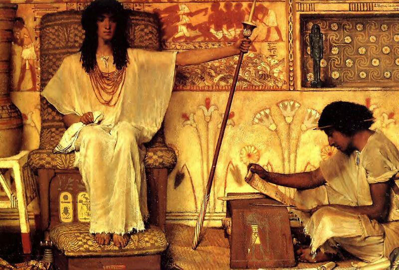 pintura Jose Supervisor De Faraones Graneries - Lawrence Alma-Tadema