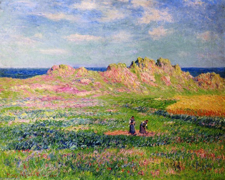 pintura LIle Douessant - Henry Moret
