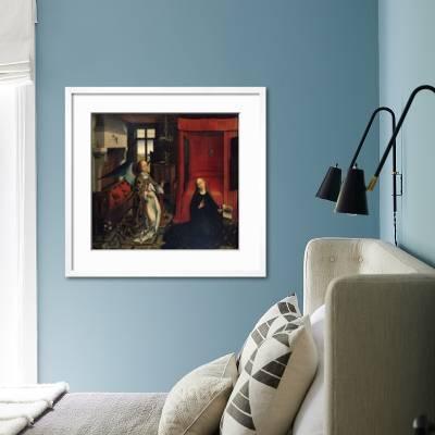 pintura La Anunciación - Rogier van der Weyden