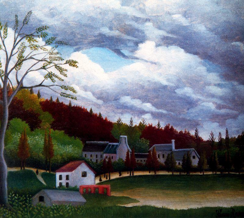 pintura La Bievre En Gentilly - Henri Rousseau