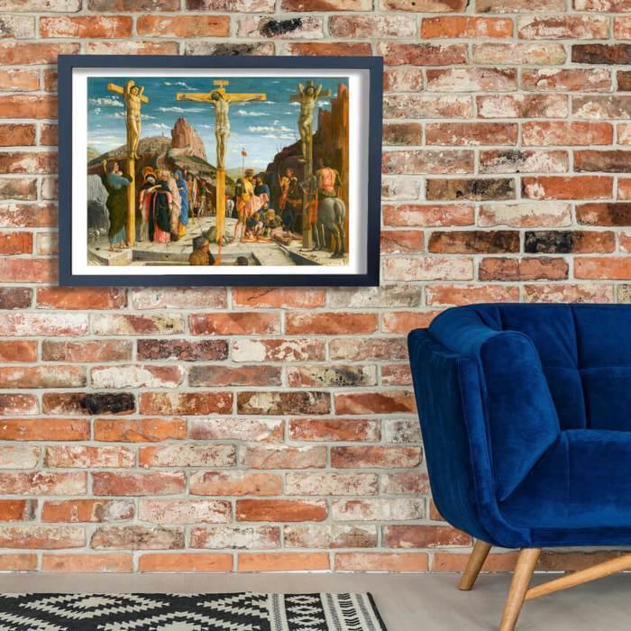 pintura La Crucifixión - Andrea Mantegna