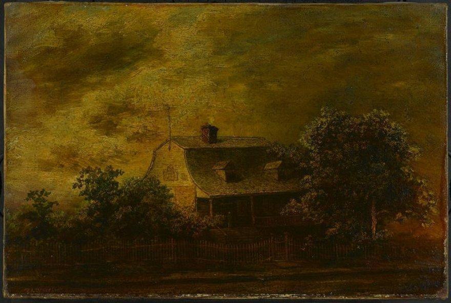 pintura La Granja De F.B. Invitado - Ralph Albert Blakelock