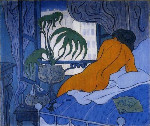 pintura La Habitación Azul - Paul Ranson