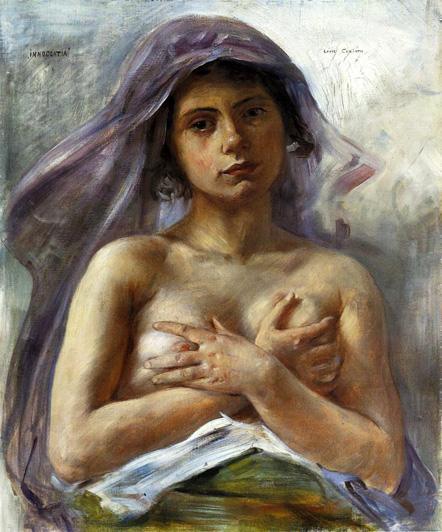 pintura La Inocencia - Lovis Corinth