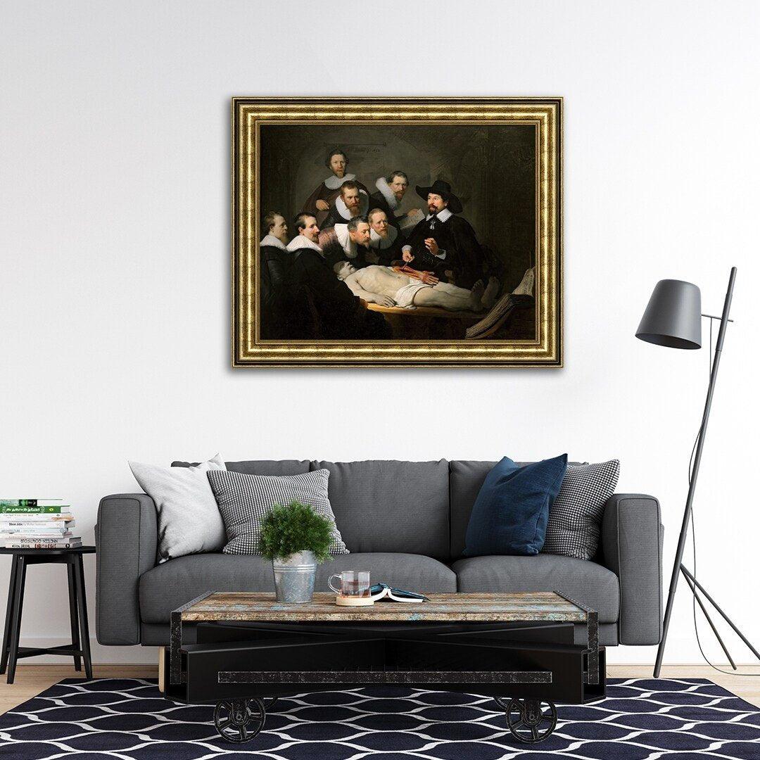 pintura La Lección De Anatomía Del Dr. Nicolaes Tulp - Rembrandt