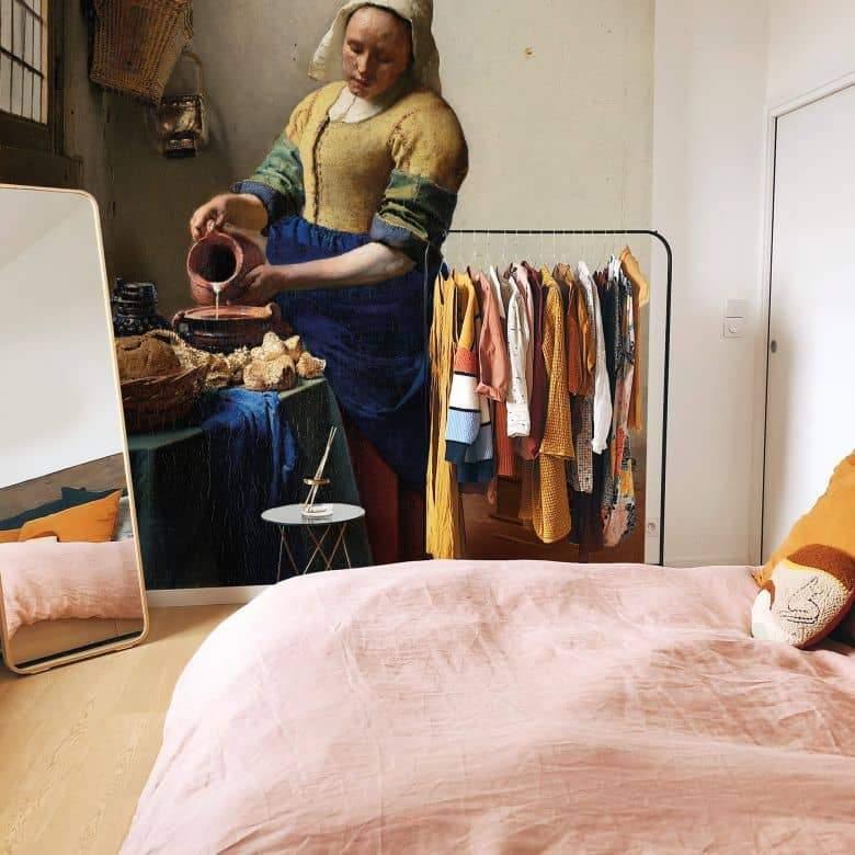 pintura La Lechera - Johannes Vermeer