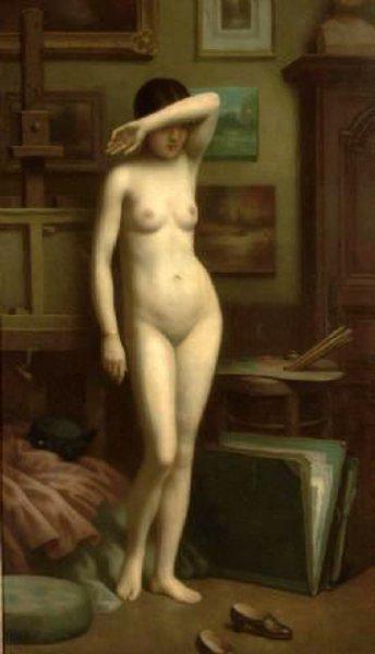 pintura La Modelo Reacia - Anthony Troncet