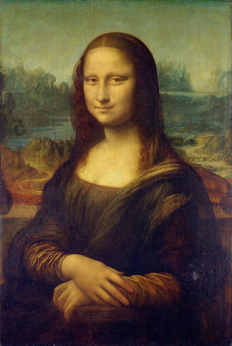 pintura La Mona Lisa - Leonardo Da Vinci