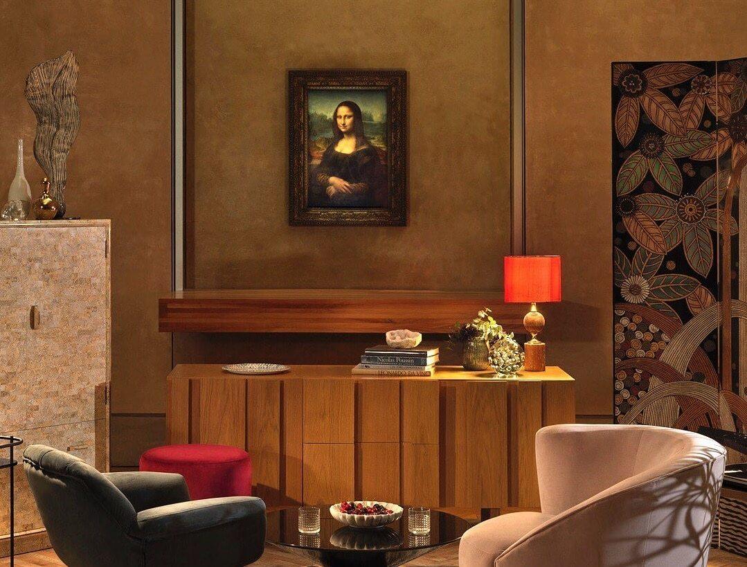 pintura La Mona Lisa - Leonardo Da Vinci