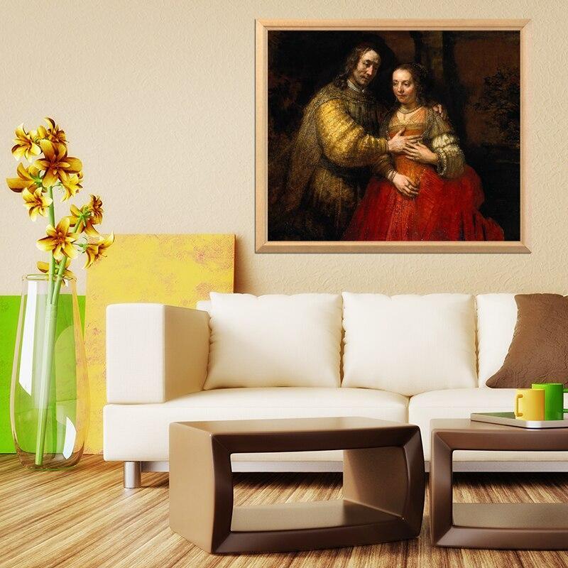pintura La Novia Judía - Rembrandt