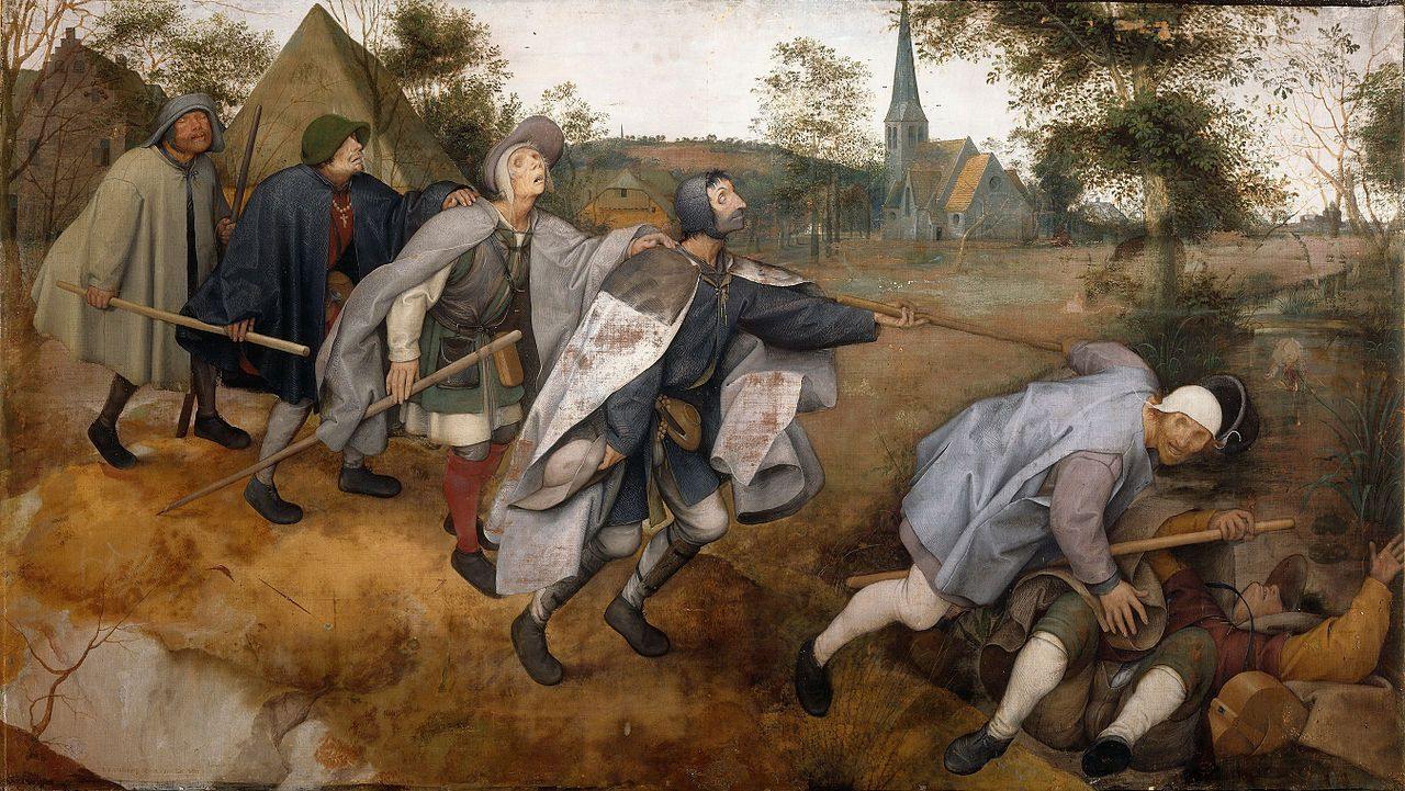 pintura La Parábola De Los Ciegos - Pieter Bruegel El Viejo