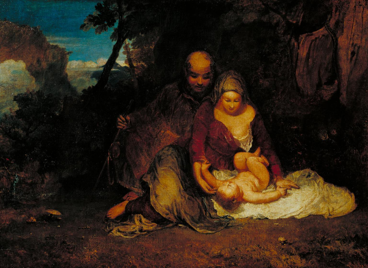 pintura La Sagrada Familia - Joseph Mallord William Turner