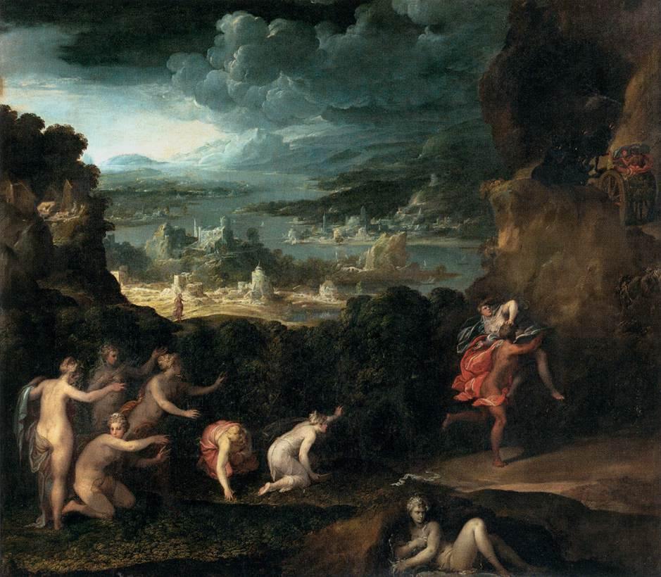 pintura La Violación De Proserpine - Abbate Niccolo dell