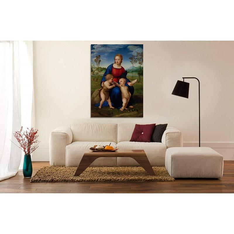 pintura La Virgen Del Jilguero - Rafael