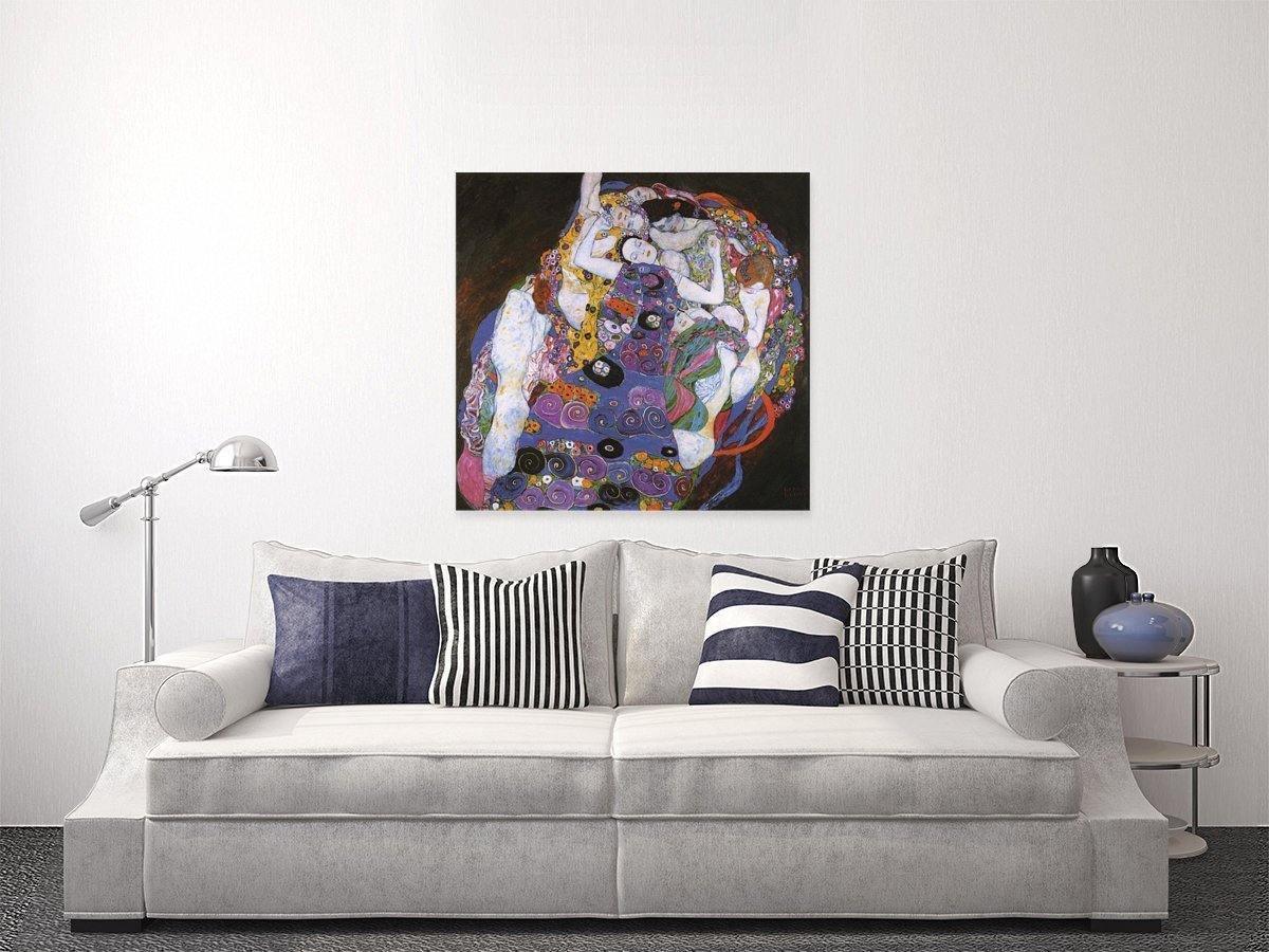 pintura La Virgen - (La Doncella) Klimt