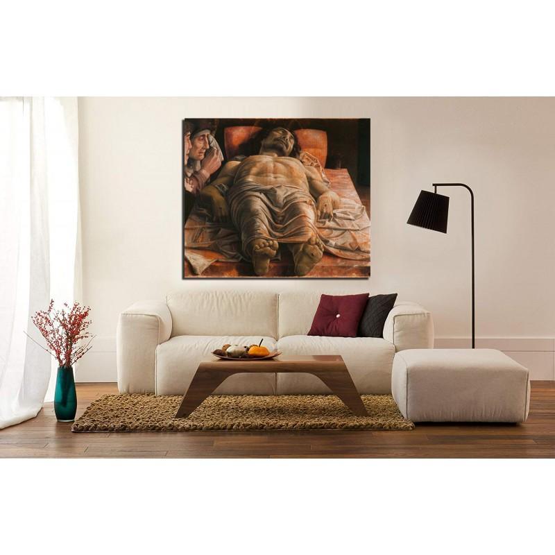 pintura Lamentación Sobre Cristo muerto - Andrea Mantegna