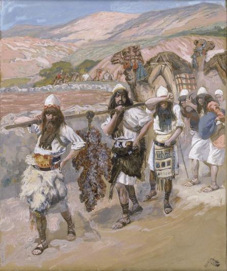 pintura Las Uvas De Canaán - James Tissot
