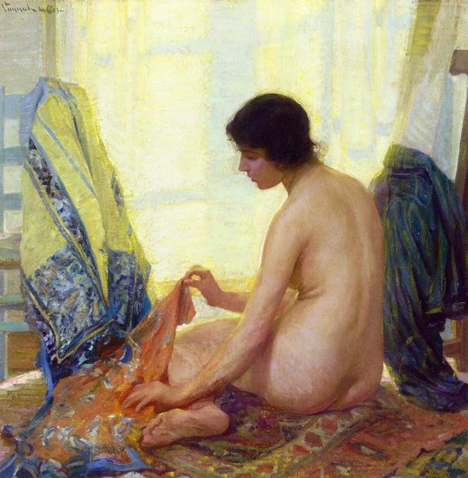 pintura Leah - Robert Vonnoh