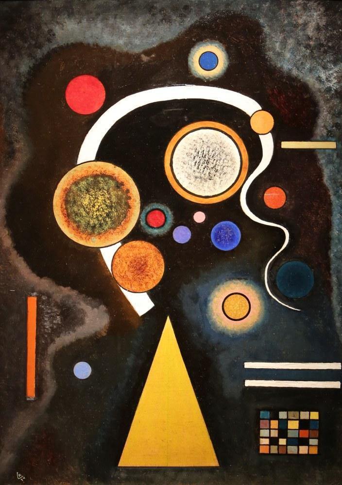 pintura Línea Caprichosa - Wassily Kandinsky