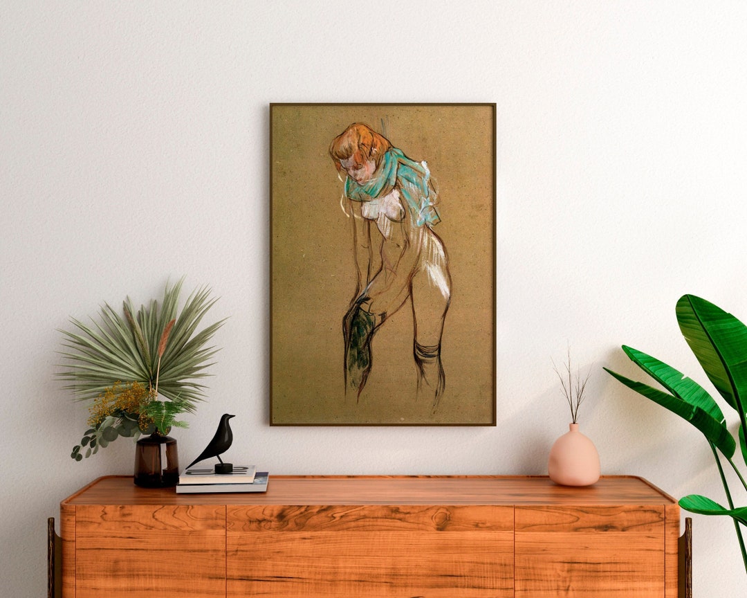 Femme mettant la moyenne
