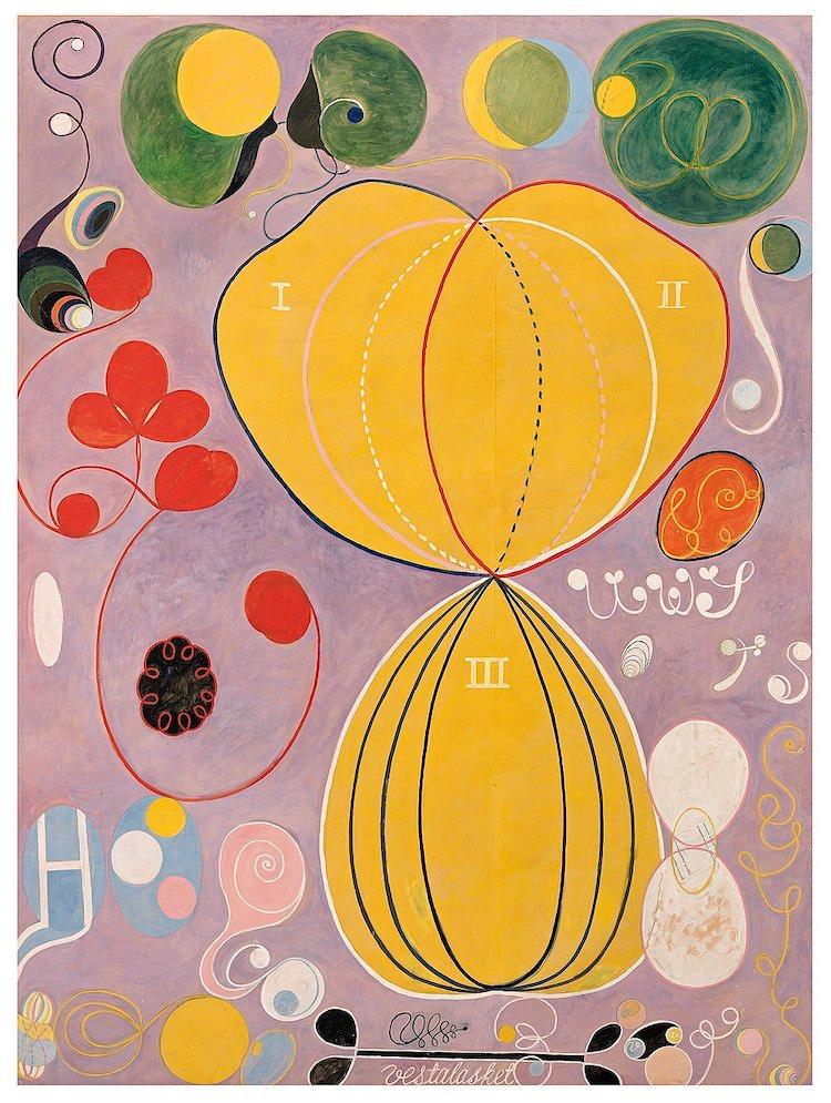 pintura No. 7, Edad Adulta - Hilma AF Klint