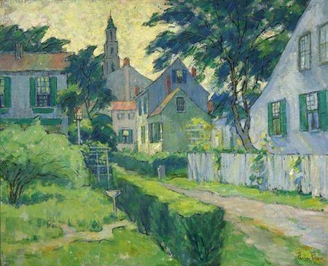 pintura Nuestro Carril Provincetown - Pauline Palmer