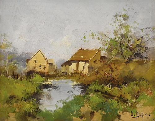 pintura Paisaje - Eugene Galien-Laloue