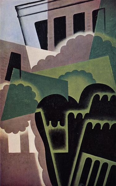 pintura Paisaje - Juan Gris