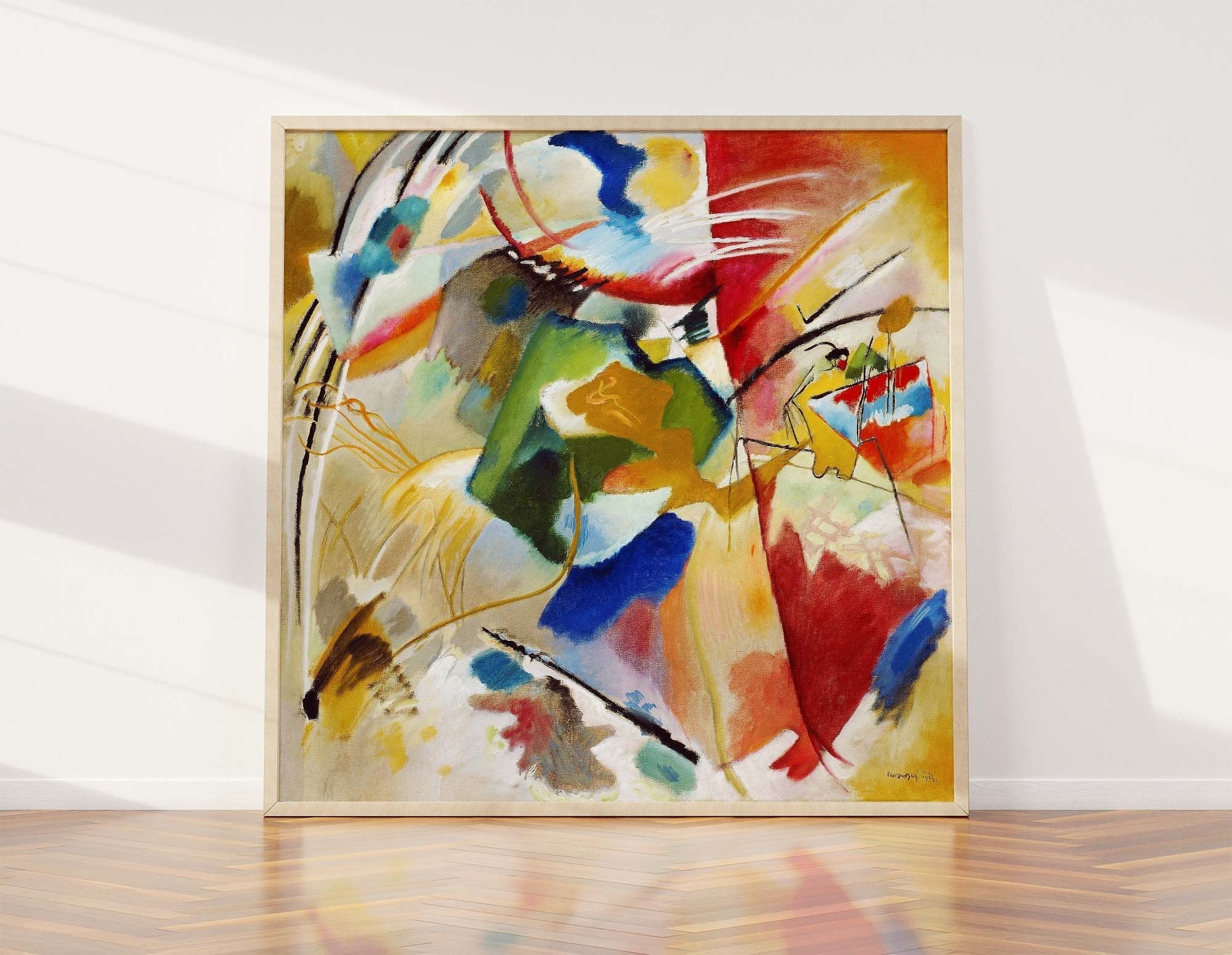 Gemälde des grünen Zentrums