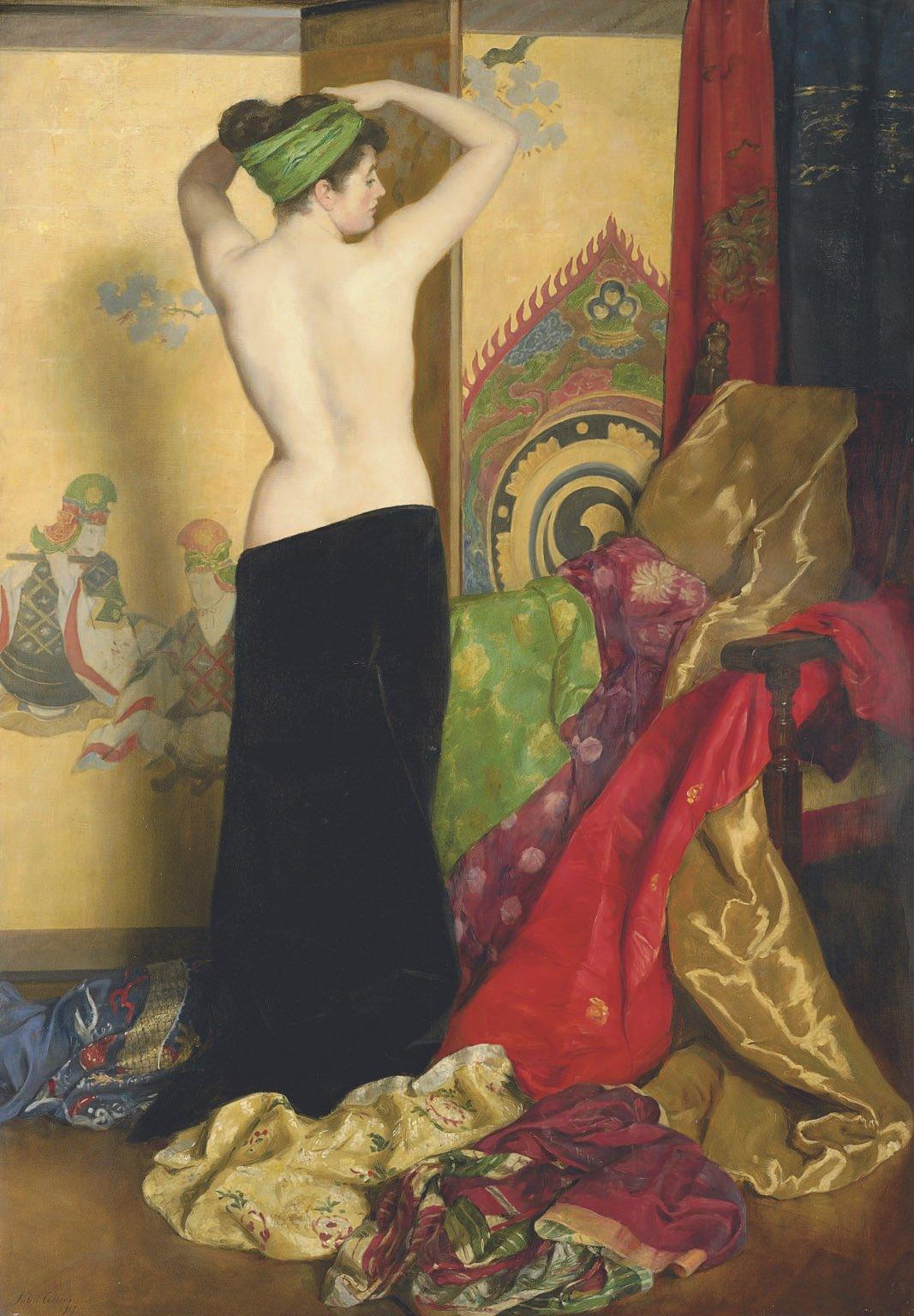 pintura Pompas Y Tocadores - John Collier