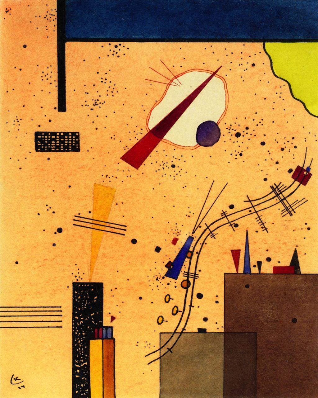 pintura Pulverizar - Wassily Kandinsky
