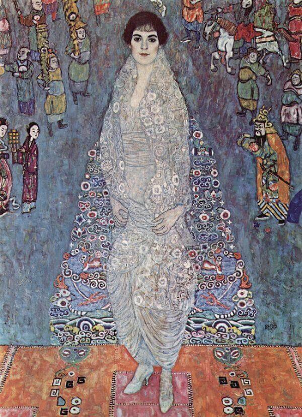 pintura Retrato De La Baronesa Elisabeth Bachofen Echt - Gustav Klimt