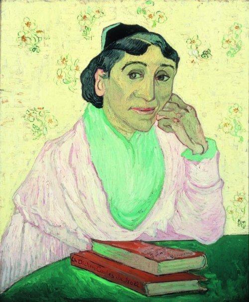 pintura Retrato De Madame Ginoux - Vincent Van Gogh