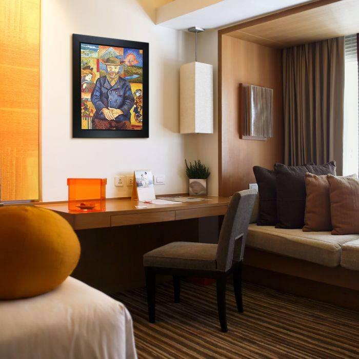 pintura Retrato De Pere Tanguy - Vincent Van Gogh