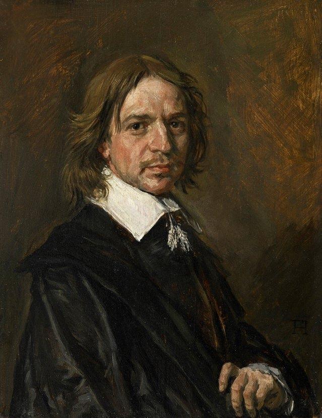pintura Retrato De Un Caballero (original) - Frans Hals