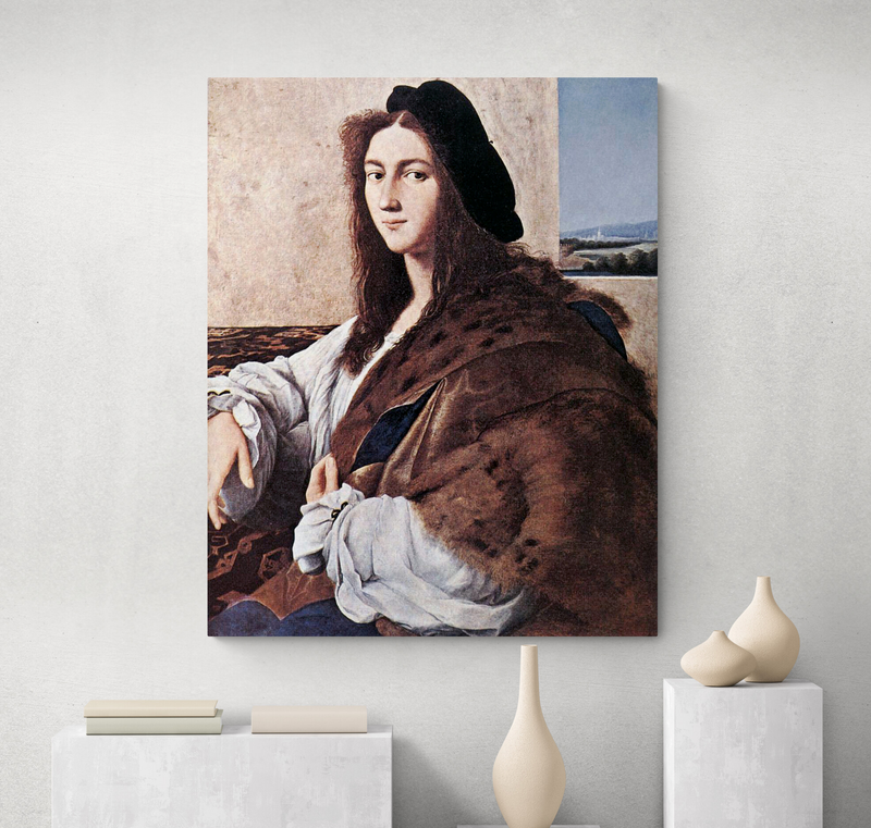 Porträtt av en ung man